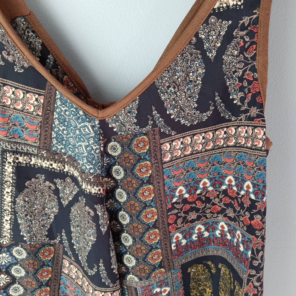 Wrangler Multicolor Patchwork Tank Top - image 4